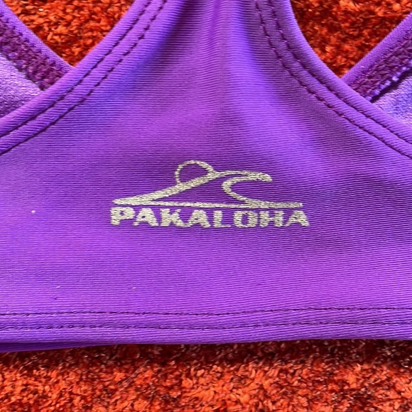 Pakaloha Bikini Top ~ Purple - Picture 3 of 3